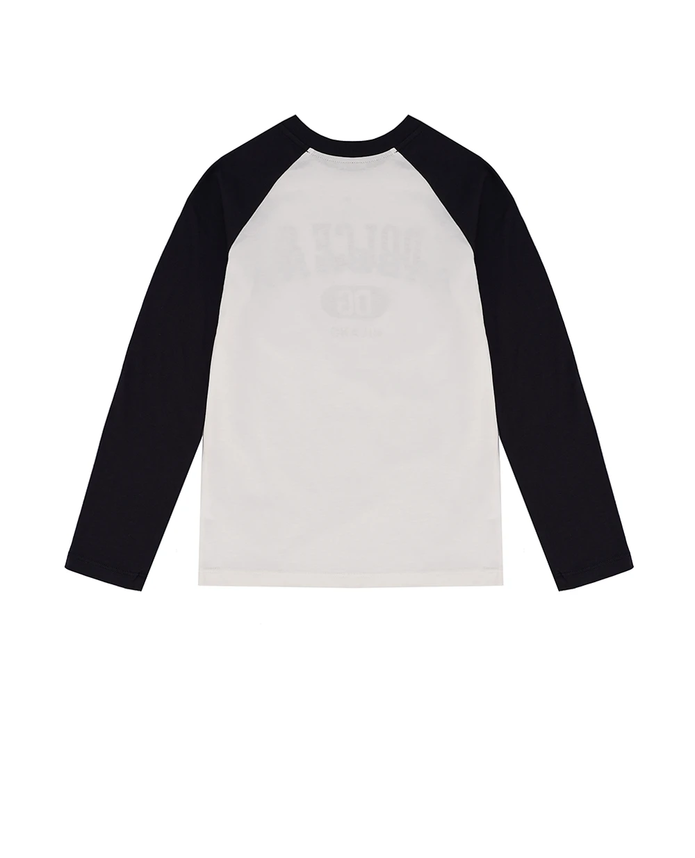 Детский лонгслив Dolce&Gabbana Kids L4JTHZ-G7NOC-B, белый цвет • Купить в интернет-магазине Kameron