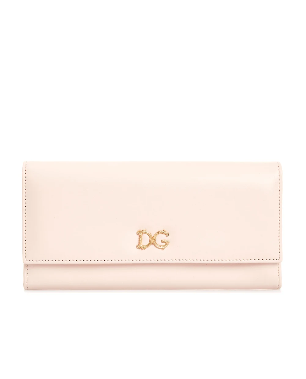 Кожаный кошелек Dolce&Gabbana BI0087-AX121, розовый цвет • Купить в интернет-магазине Kameron