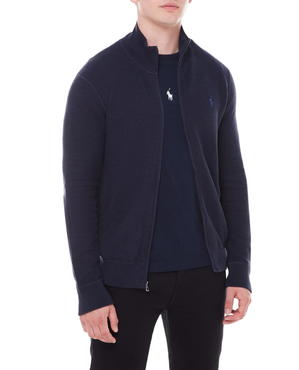 Свитер Polo Ralph Lauren 710890554001, темно-синий цвет • Купить в интернет-магазине Kameron