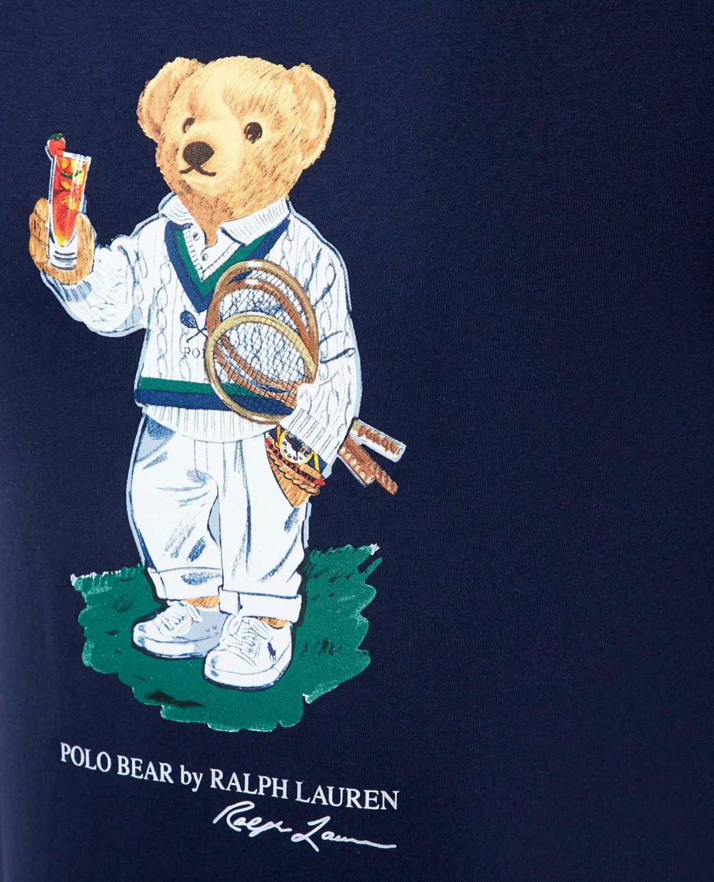 Футболка Polo Bear Polo Ralph Lauren 710910542001, темно-синий цвет • Купить в интернет-магазине Kameron