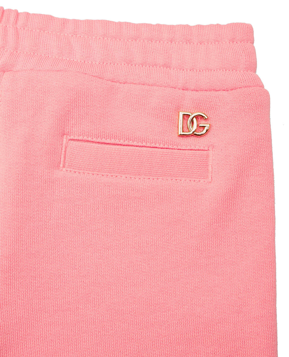 Спортивные брюки Dolce&Gabbana Kids L2JP7T-G7BDM, розовый цвет • Купить в интернет-магазине Kameron
