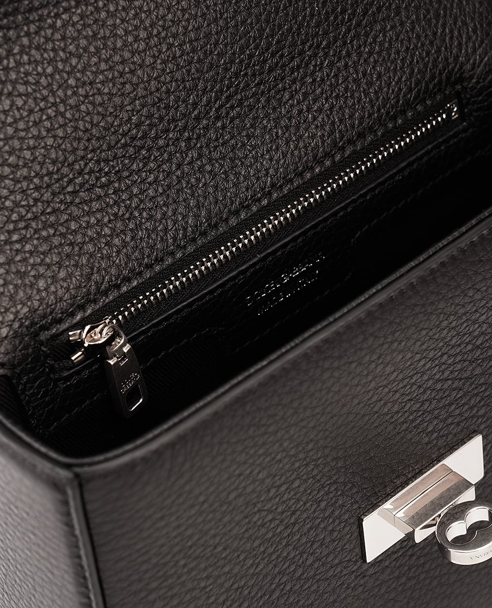 Кожаная сумка Marlene Dolce&Gabbana BM2445-A8034, черный цвет • Купить в интернет-магазине Kameron