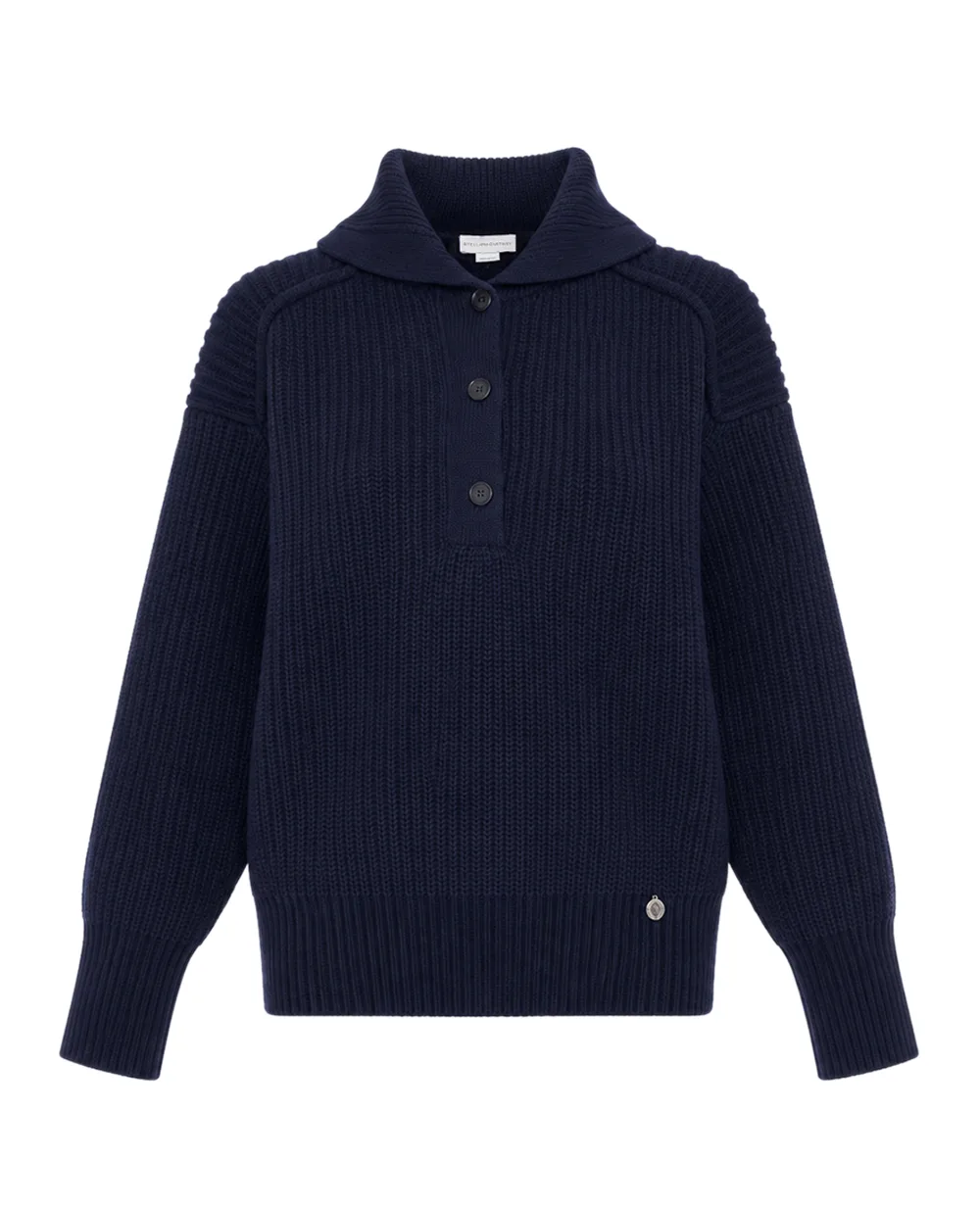 Свитер из кашемира и шерсти Stella McCartney 6K12413S2660, темно-синий цвет • Купить в интернет-магазине Kameron