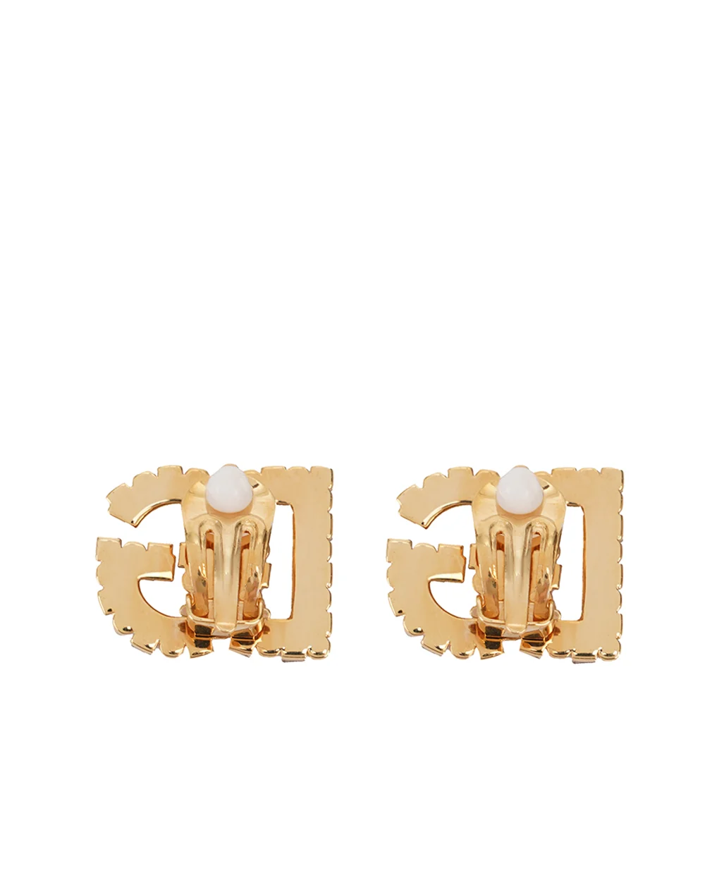Серьги DG Logo Dolce&Gabbana WER2L4-W1111, золотой цвет • Купить в интернет-магазине Kameron