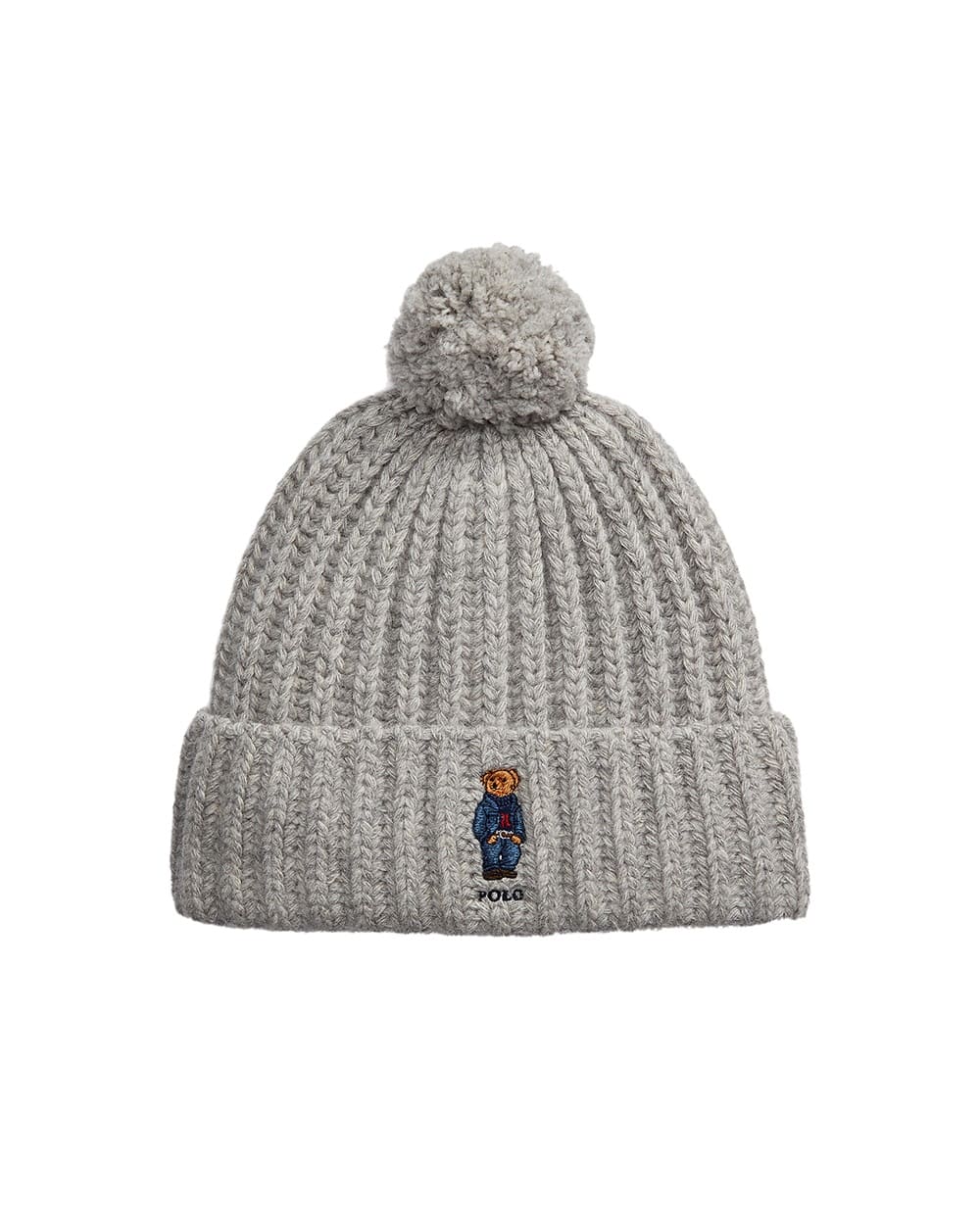Шапка Polo Bear Polo Ralph Lauren 455936112001, серый цвет • Купить в интернет-магазине Kameron