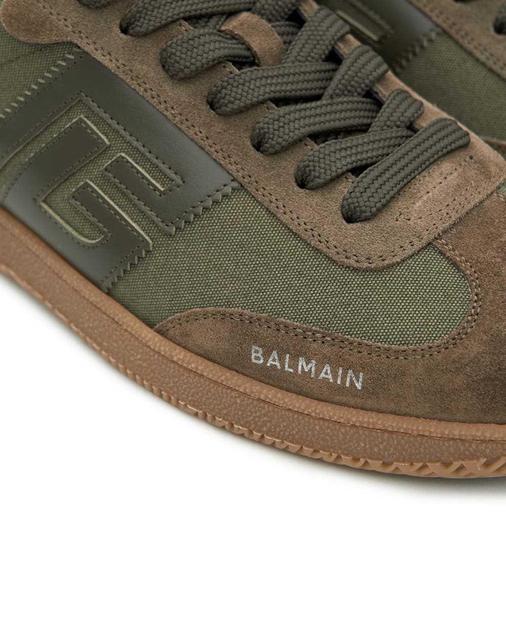 Кеды Balmain Swan Balmain FM1VI360TKCL, хаки цвет • Купить в интернет-магазине Kameron