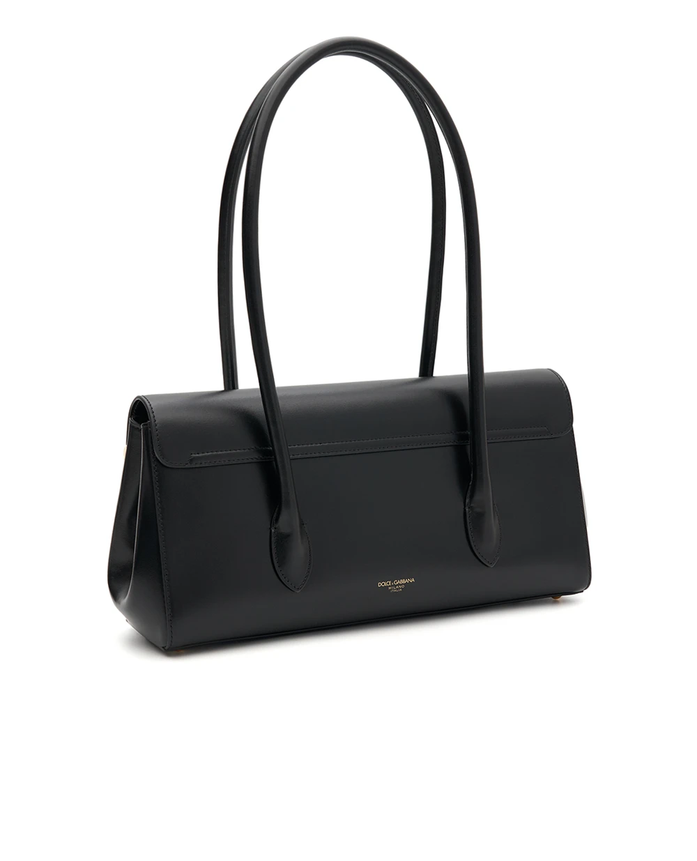 Сумка Marlene из телячьей кожи Dolce&Gabbana BB7927-A3G19, черный цвет • Купить в интернет-магазине Kameron