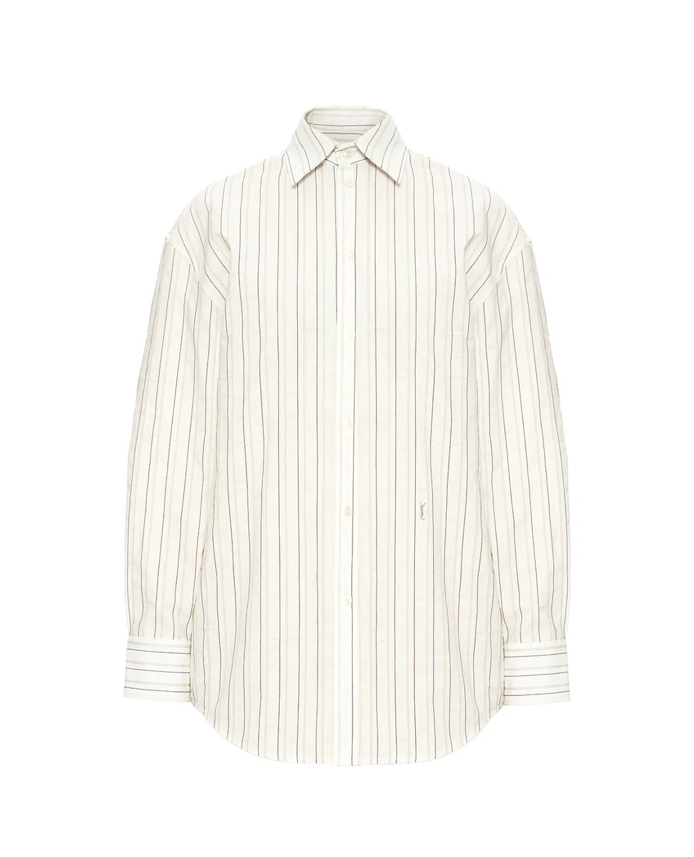 Рубашка Saint Laurent 835517-Y7K19, белый цвет • Купить в интернет-магазине Kameron