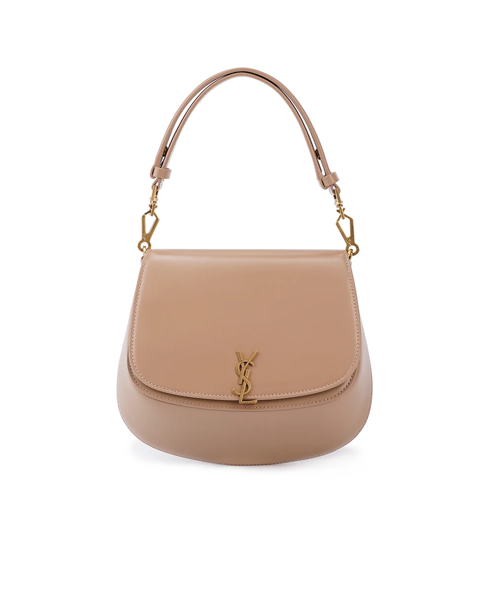 Кожаная сумка Voltaire Top Handle Bronze Saint Laurent 800846-0SX0W, бежевый цвет • Купить в интернет-магазине Kameron