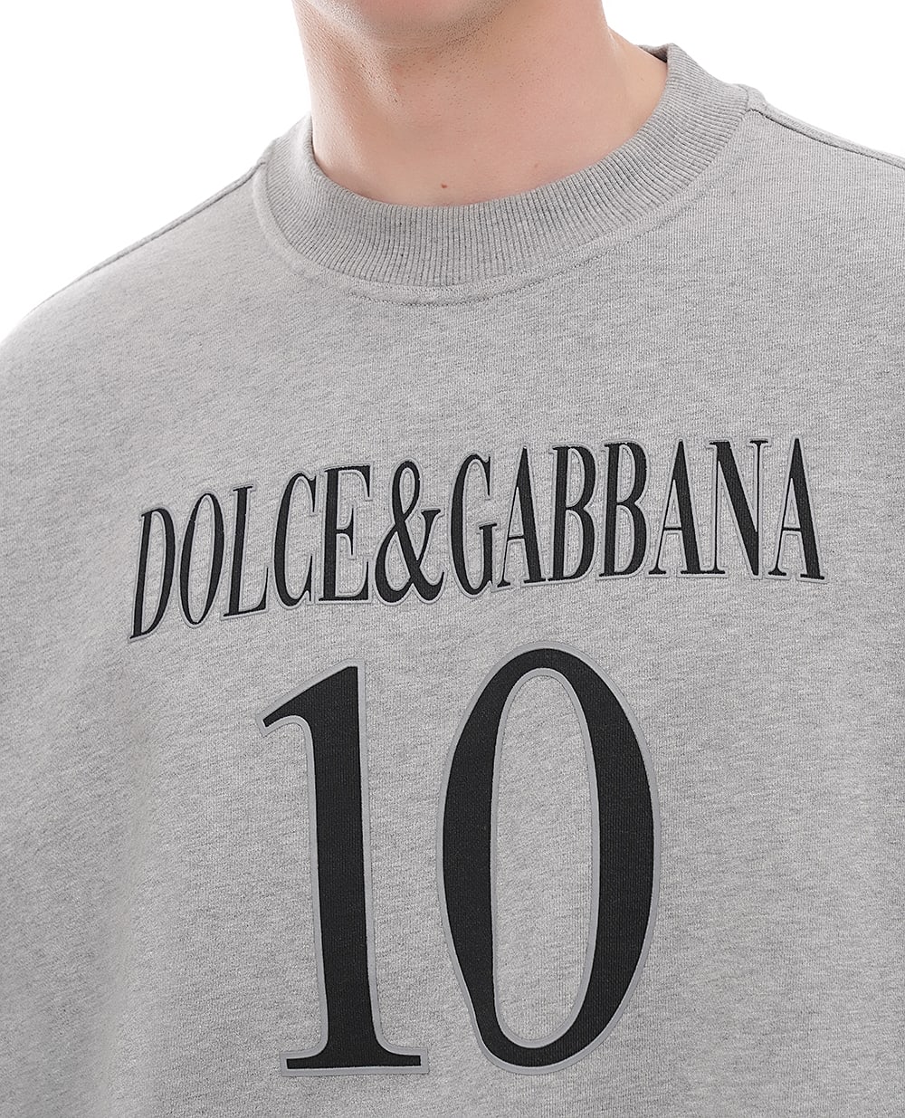 Свитшот (костюм) Dolce&Gabbana G9BEFT-G7O2N, серый цвет • Купить в интернет-магазине Kameron