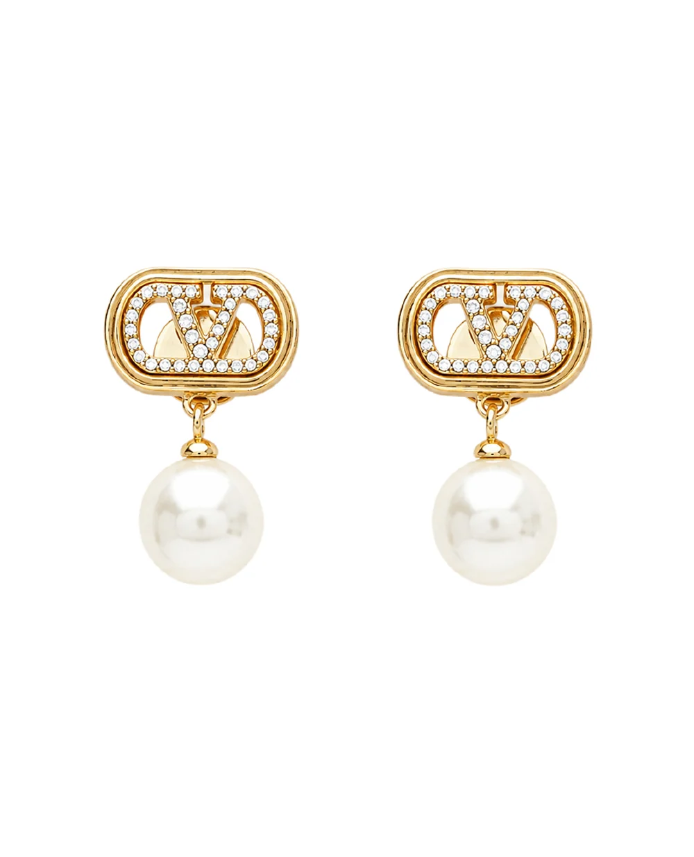 Сережки VLogo Valentino 9W2J0Y78QVS, золотий колір • Купити в інтернет-магазині Kameron
