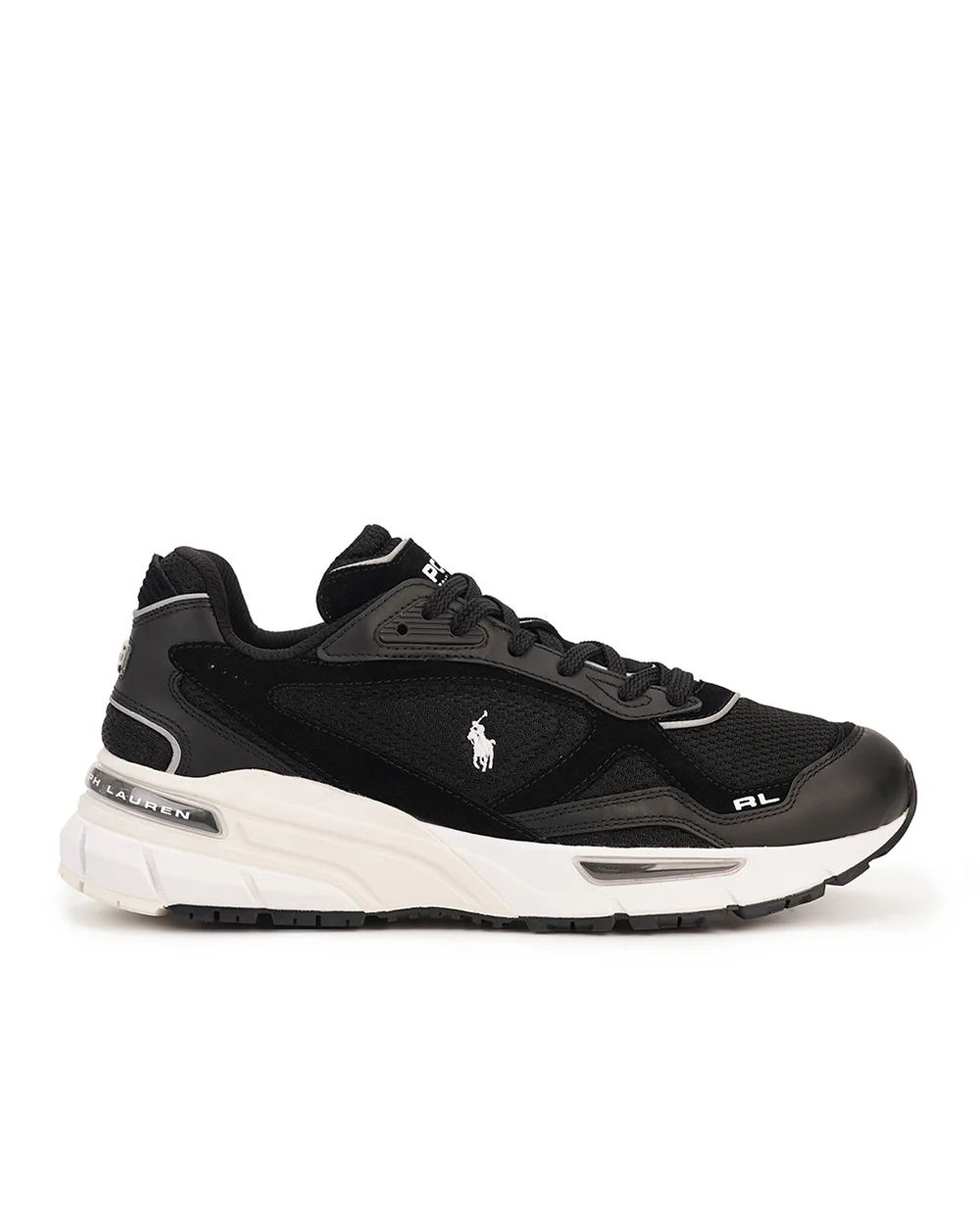 Кроссовки Trackster 275 Polo Ralph Lauren 809961123006, черный цвет • Купить в интернет-магазине Kameron