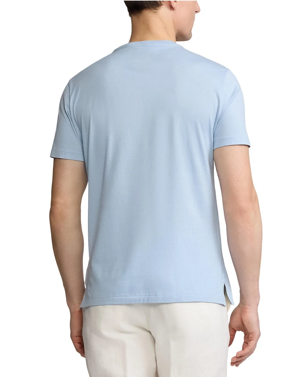 Футболка Ralph Lauren Purple Label 790508153060, голубой цвет • Купить в интернет-магазине Kameron