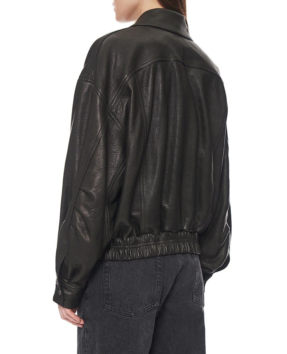 Бомбер Saint Laurent 824387-YCNF2, темно-коричневый цвет • Купить в интернет-магазине Kameron