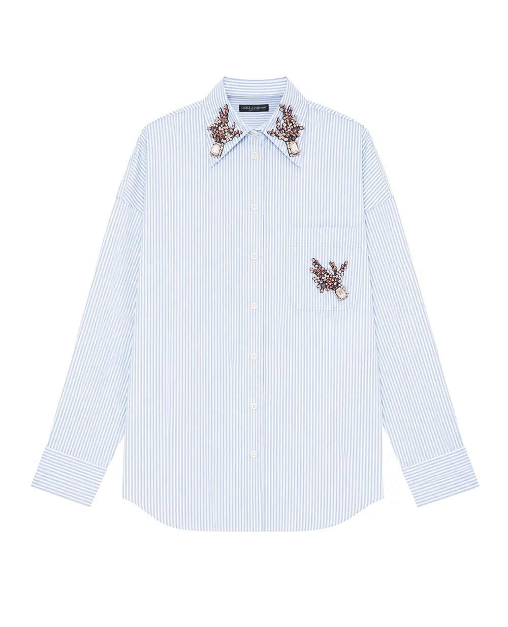 Рубашка (костюм) Dolce&Gabbana F5U57Z-FR536, голубой цвет • Купить в интернет-магазине Kameron