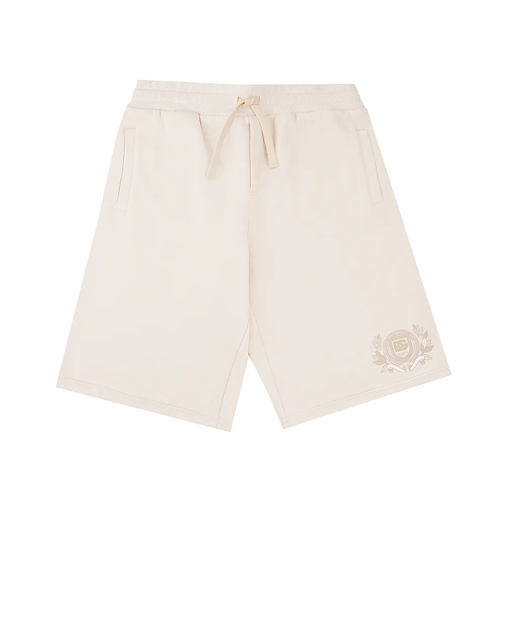 Детские шорты (костюм) Dolce&Gabbana Kids L4JQR4-G7O5B-S, бежевый цвет • Купить в интернет-магазине Kameron