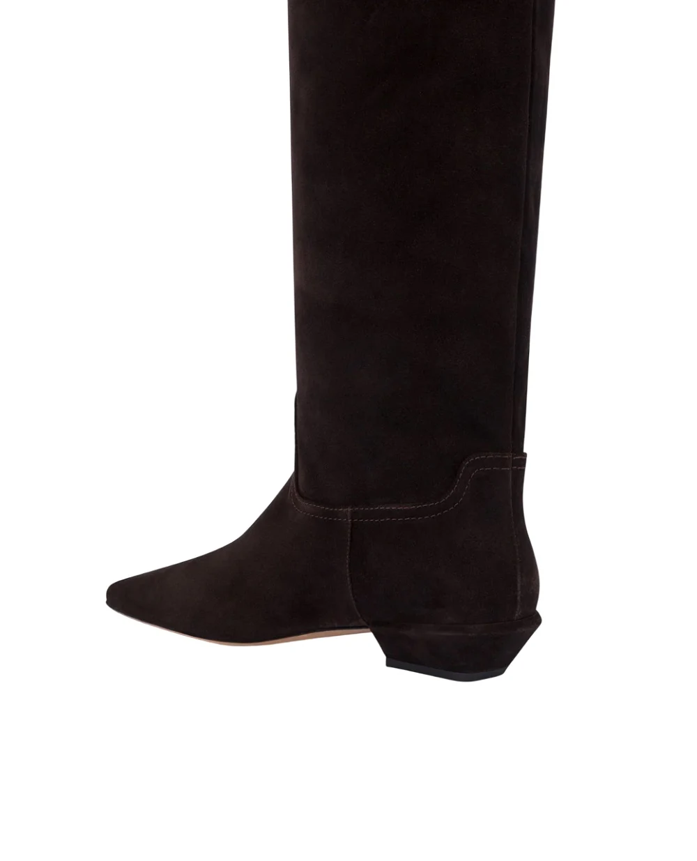 Ботинки Bennina boot 25 из замши Paris Texas PX1363-XV003, темно-коричневый цвет • Купить в интернет-магазине Kameron
