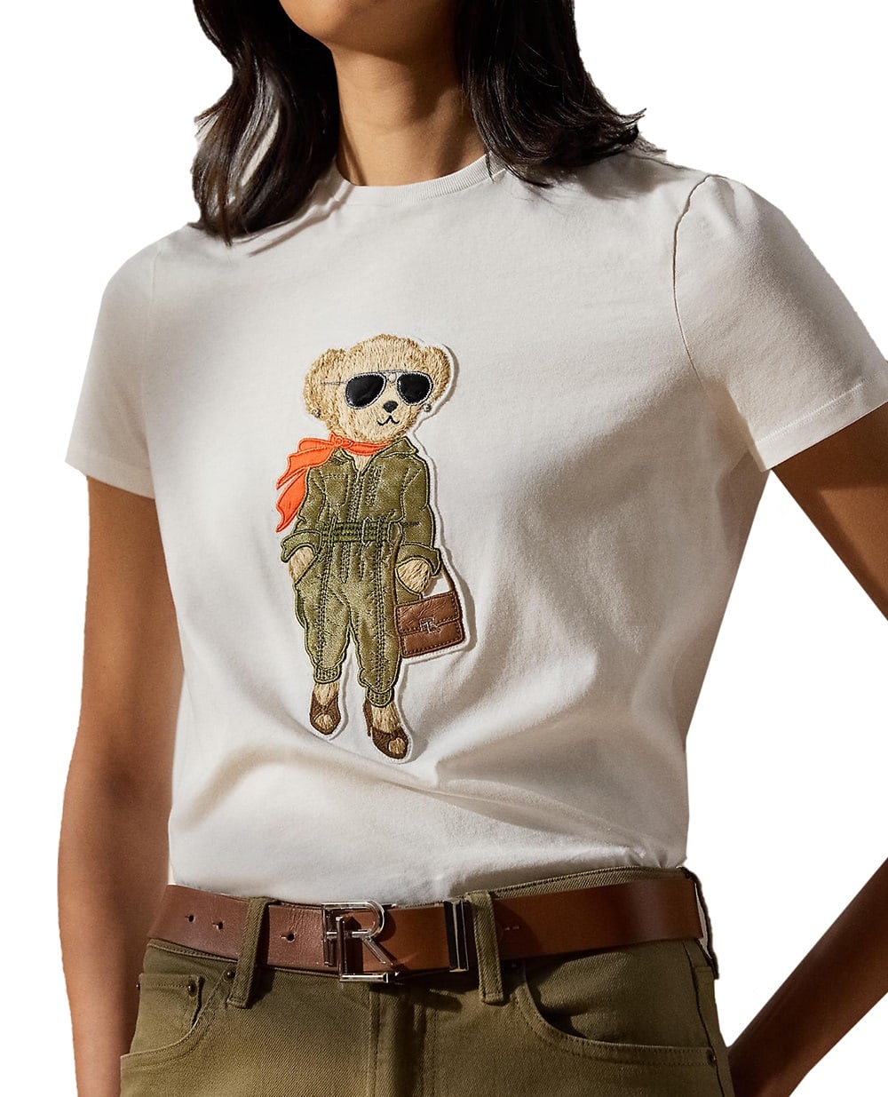 Футболка Ralph Lauren Collection 290967760001, білий колір • Купити в інтернет-магазині Kameron