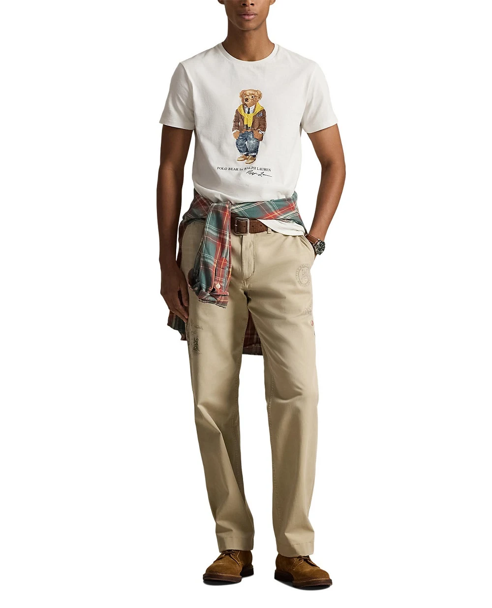 Футболка Polo Bear Polo Ralph Lauren 710P07346001, білий колір • Купити в інтернет-магазині Kameron