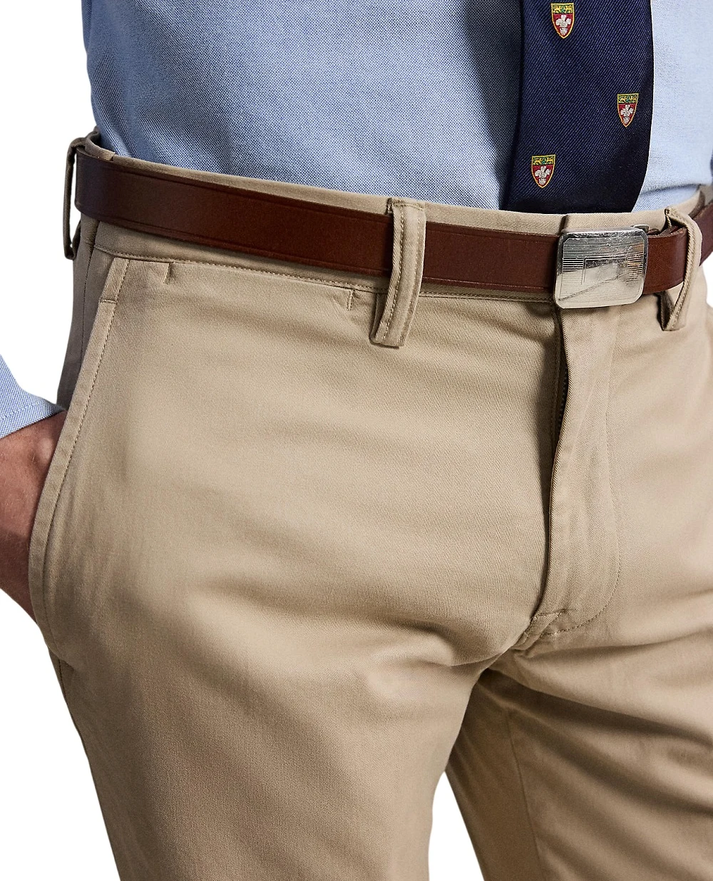 Штани Polo Ralph Lauren 710778778001, бежевий колір • Купити в інтернет-магазині Kameron