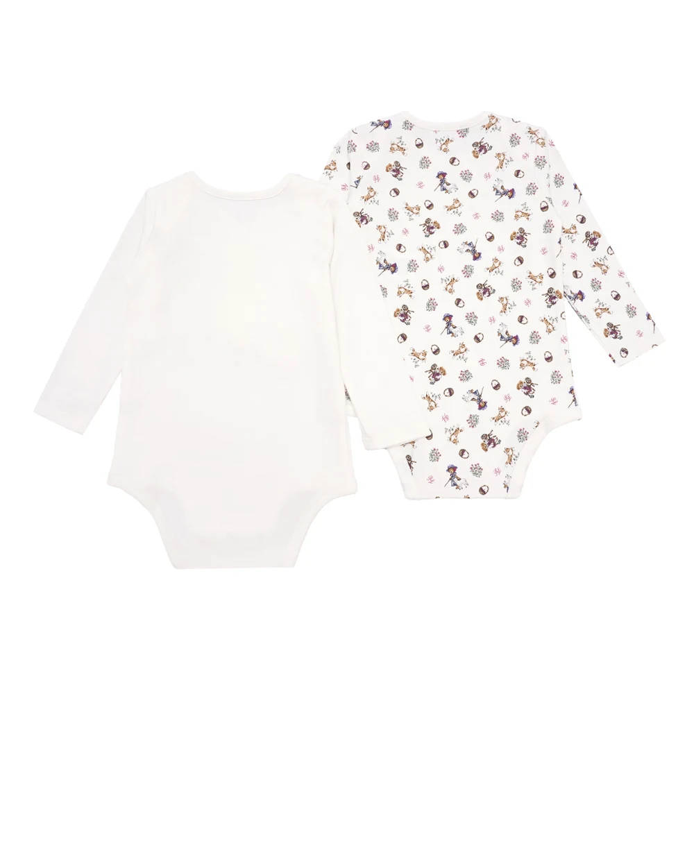 Детское боди Polo Bear (2 шт) Polo Ralph Lauren Kids 310952343001, разноцветный цвет • Купить в интернет-магазине Kameron