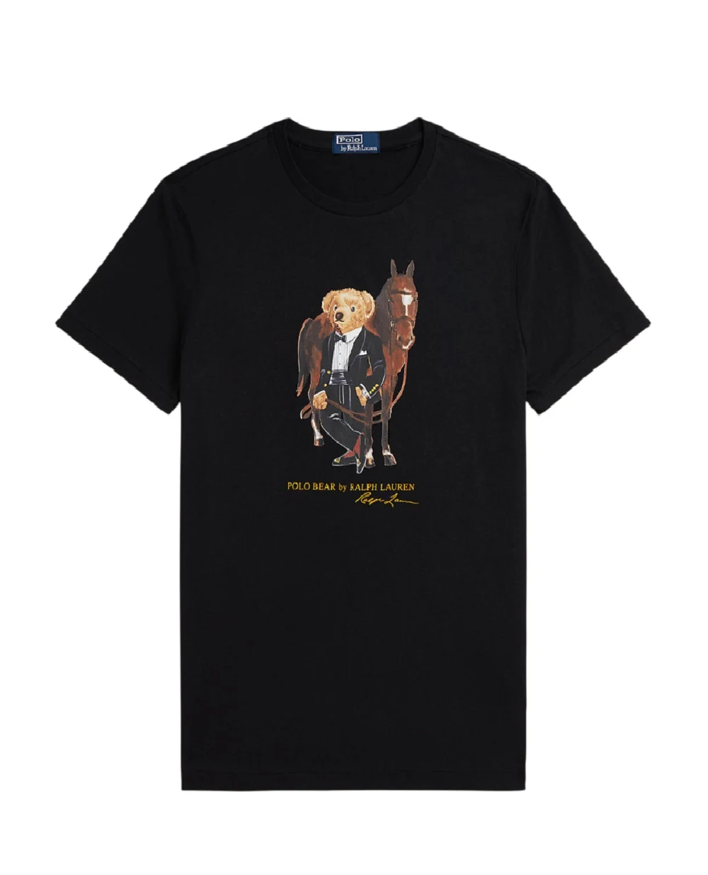 Футболка Polo Bear Polo Ralph Lauren 710P08093002, черный цвет • Купить в интернет-магазине Kameron