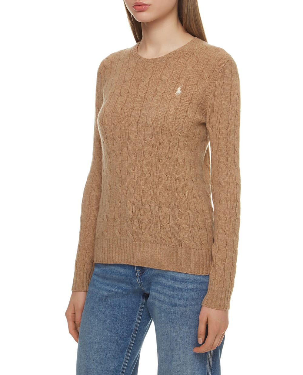 Шерстяной джемпер Polo Ralph Lauren 211525764072, бежевый цвет • Купить в интернет-магазине Kameron