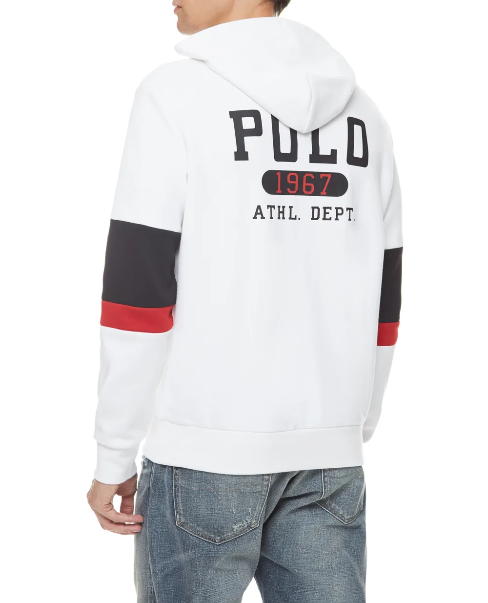 Худи Polo Ralph Lauren 710851239001, белый цвет • Купить в интернет-магазине Kameron
