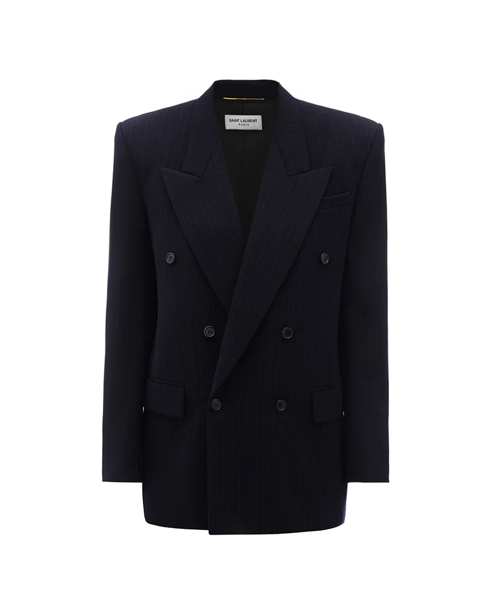 Жакет Saint Laurent 762930-Y5H33, темно-синий цвет • Купить в интернет-магазине Kameron