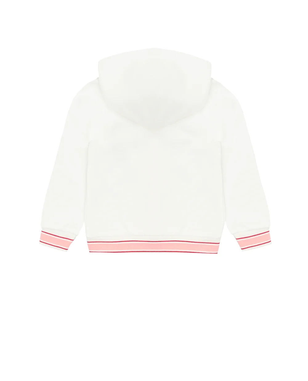 Худи Dolce&Gabbana Kids L2JWP1-G7YFB, белый цвет • Купить в интернет-магазине Kameron