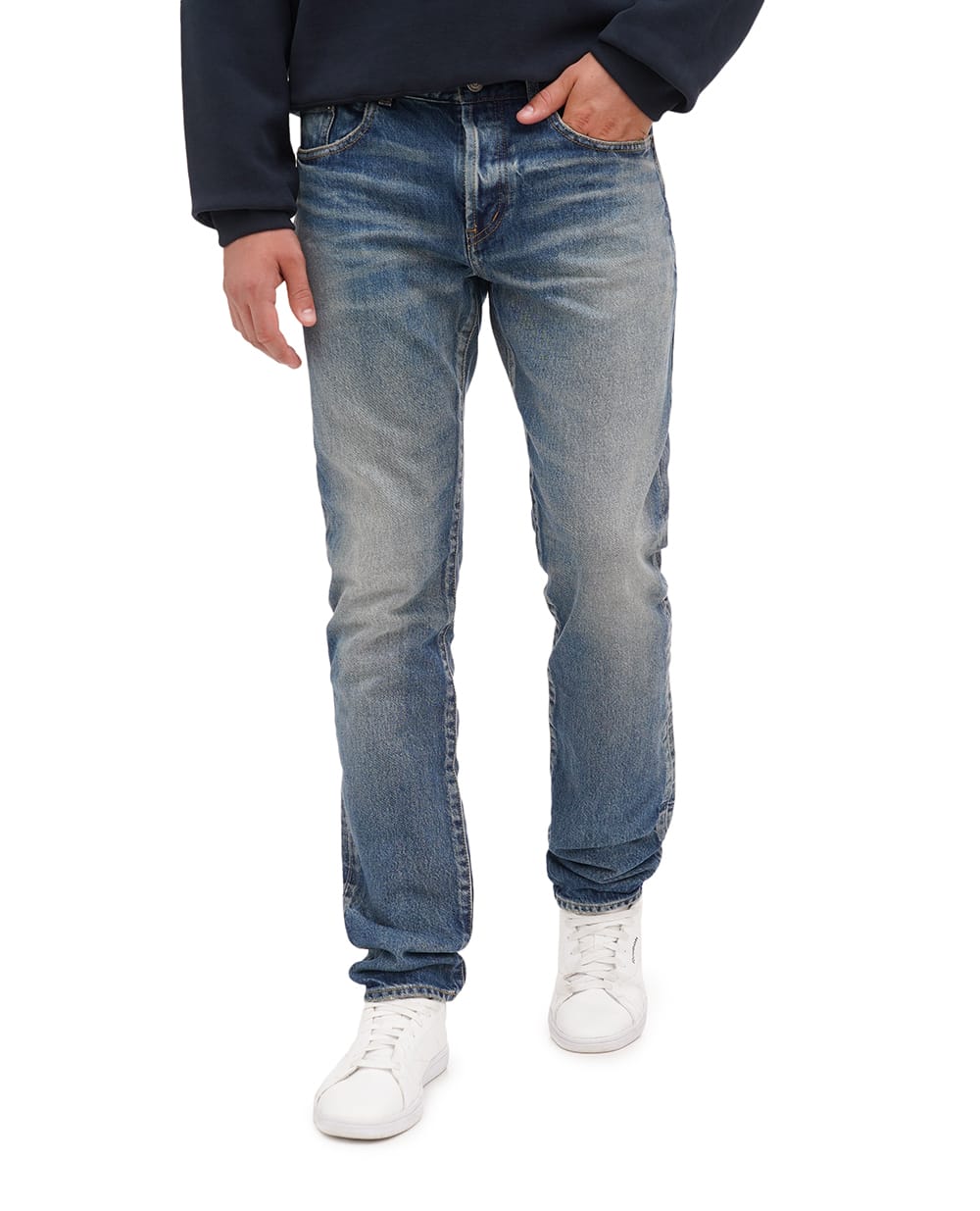 Джинсы Saint Laurent 597052-Y11CB, синий цвет • Купить в интернет-магазине Kameron