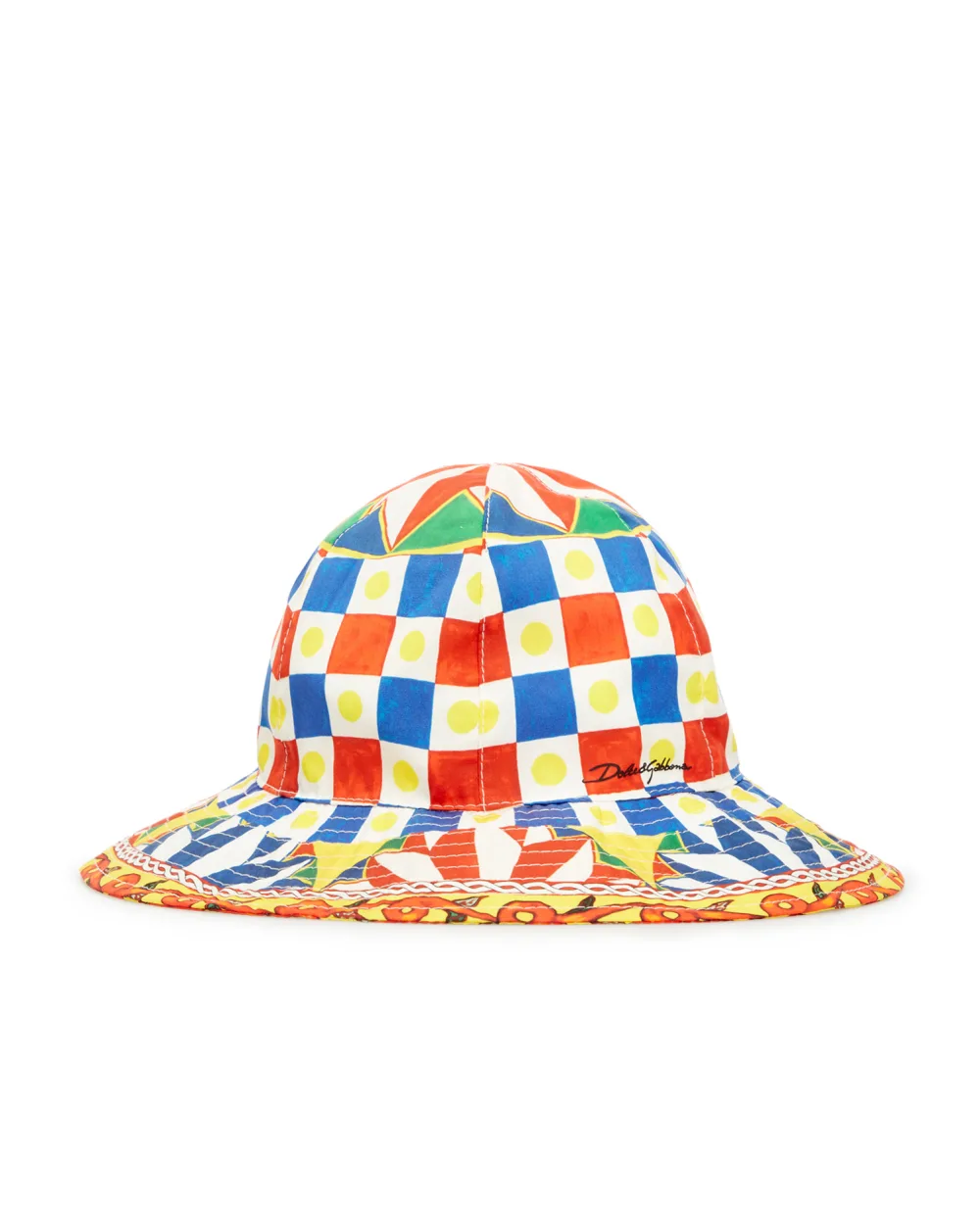 Панама Dolce&Gabbana Kids LB4H48-G7WLW-, разноцветный цвет • Купить в интернет-магазине Kameron
