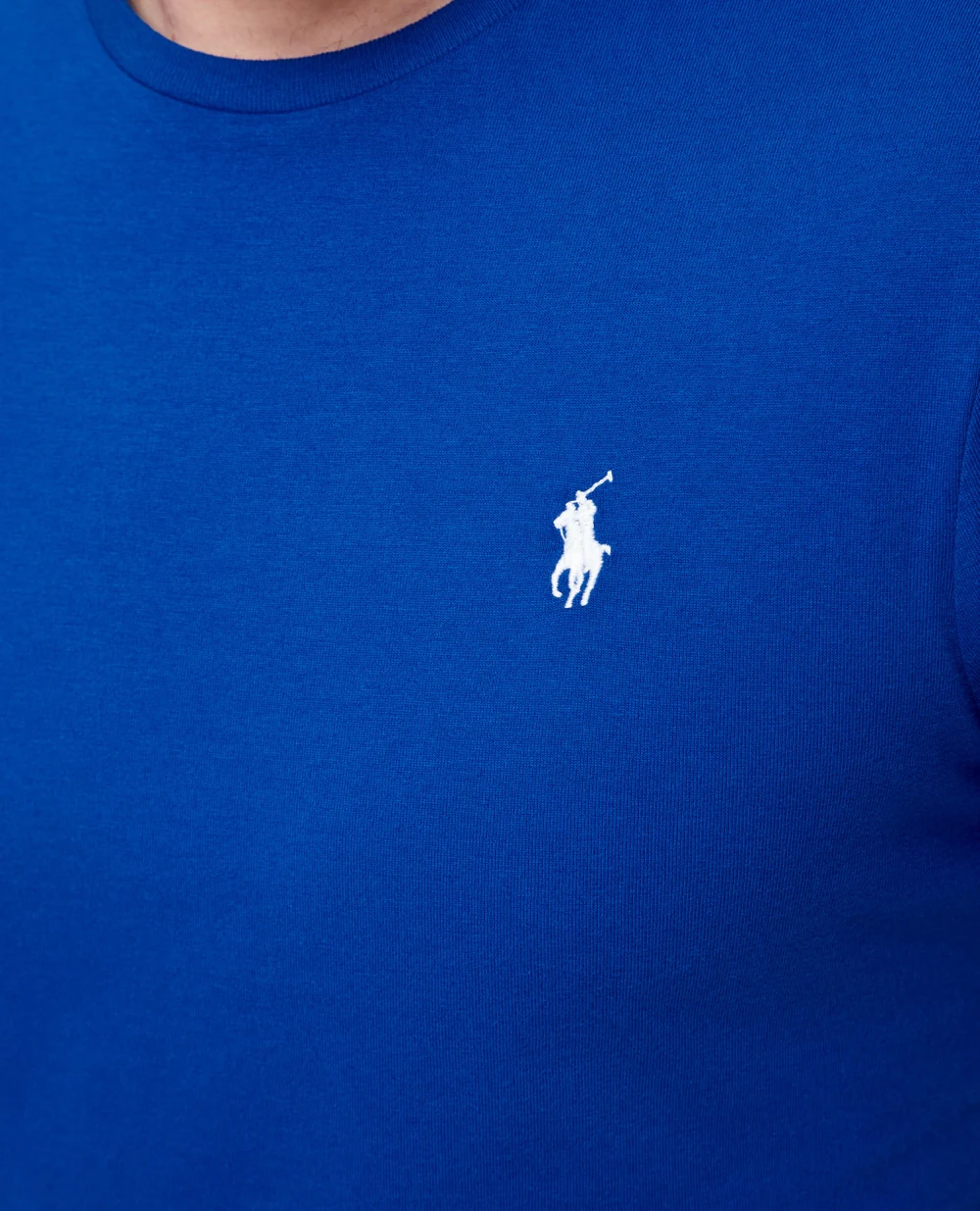 Футболка Polo Ralph Lauren 710671438210, синий цвет • Купить в интернет-магазине Kameron