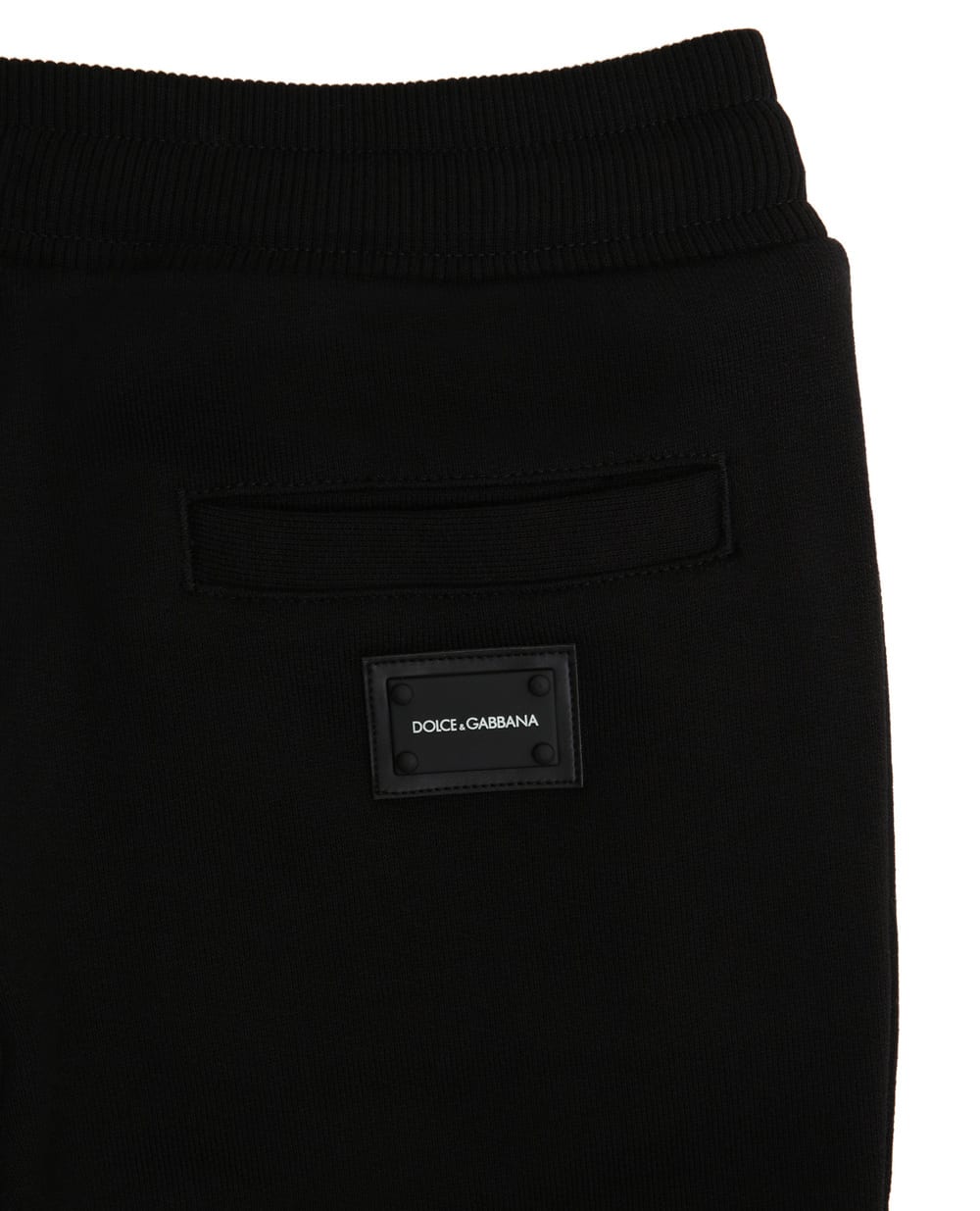 Детские спортивные брюки (костюм) Dolce&Gabbana Kids L4JPT0-G7OLJ-B, черный цвет • Купить в интернет-магазине Kameron