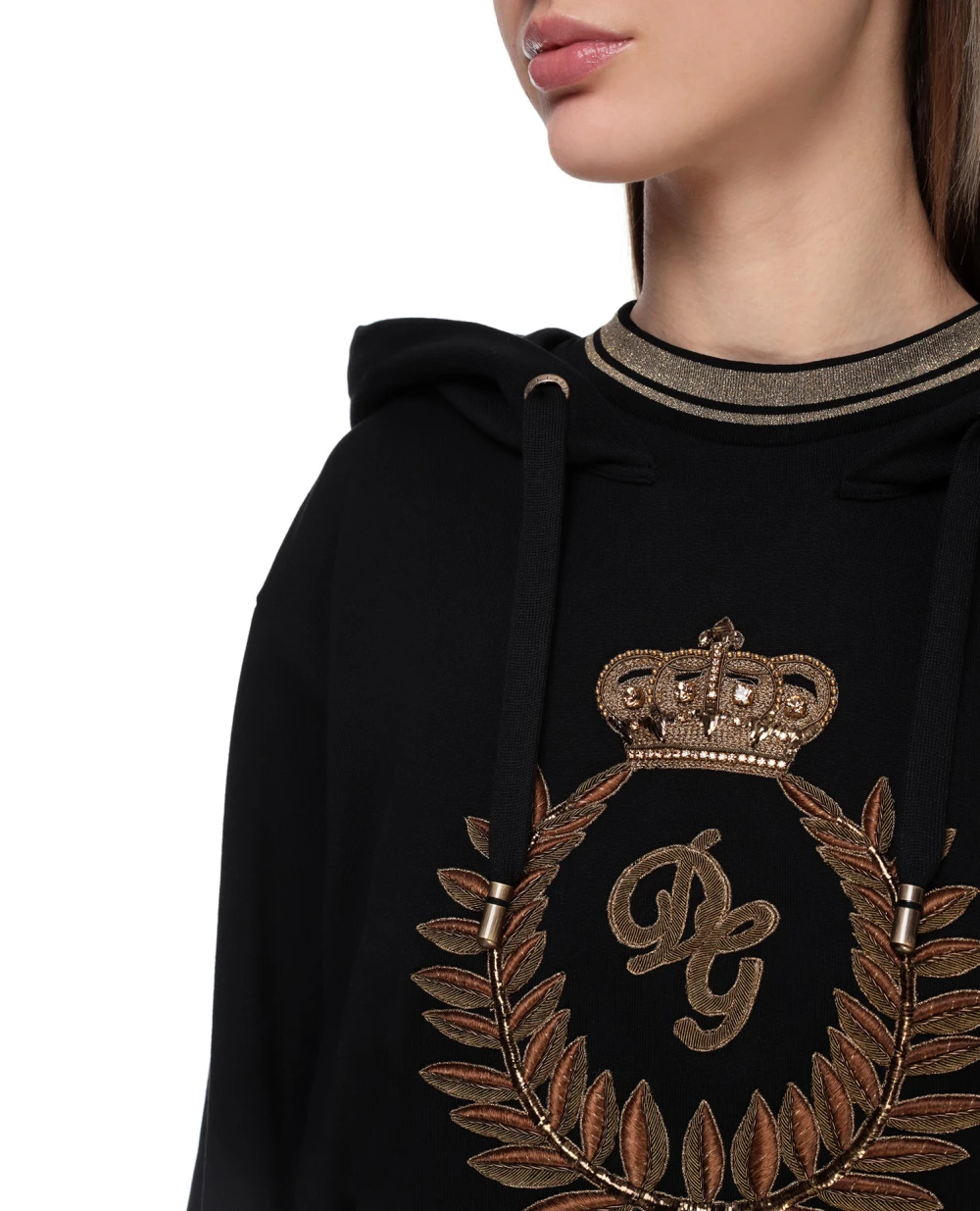Худи Dolce&Gabbana F9F07Z-G7WOM, черный цвет • Купить в интернет-магазине Kameron