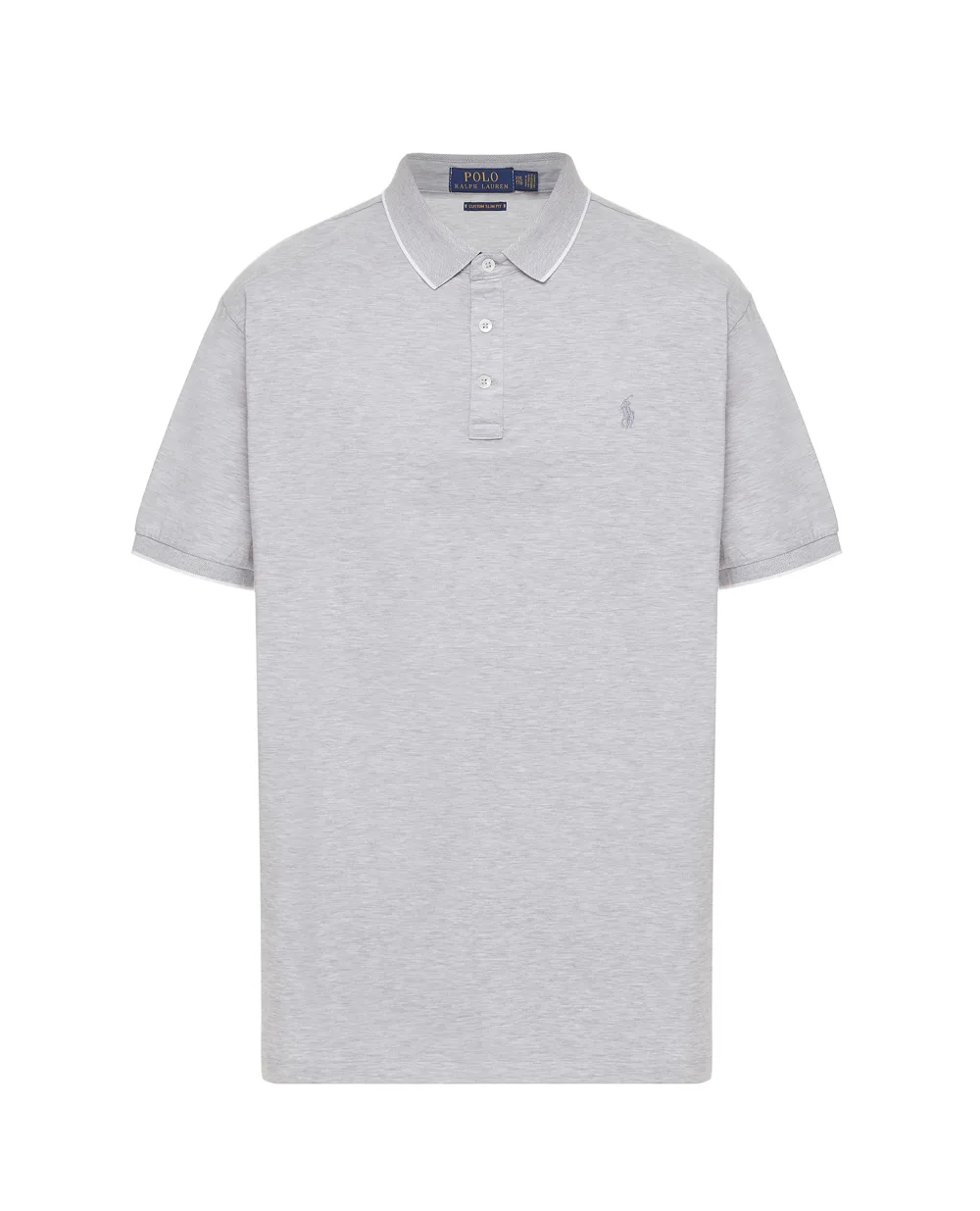 Поло Polo Ralph Lauren 710741755002, серый цвет • Купить в интернет-магазине Kameron