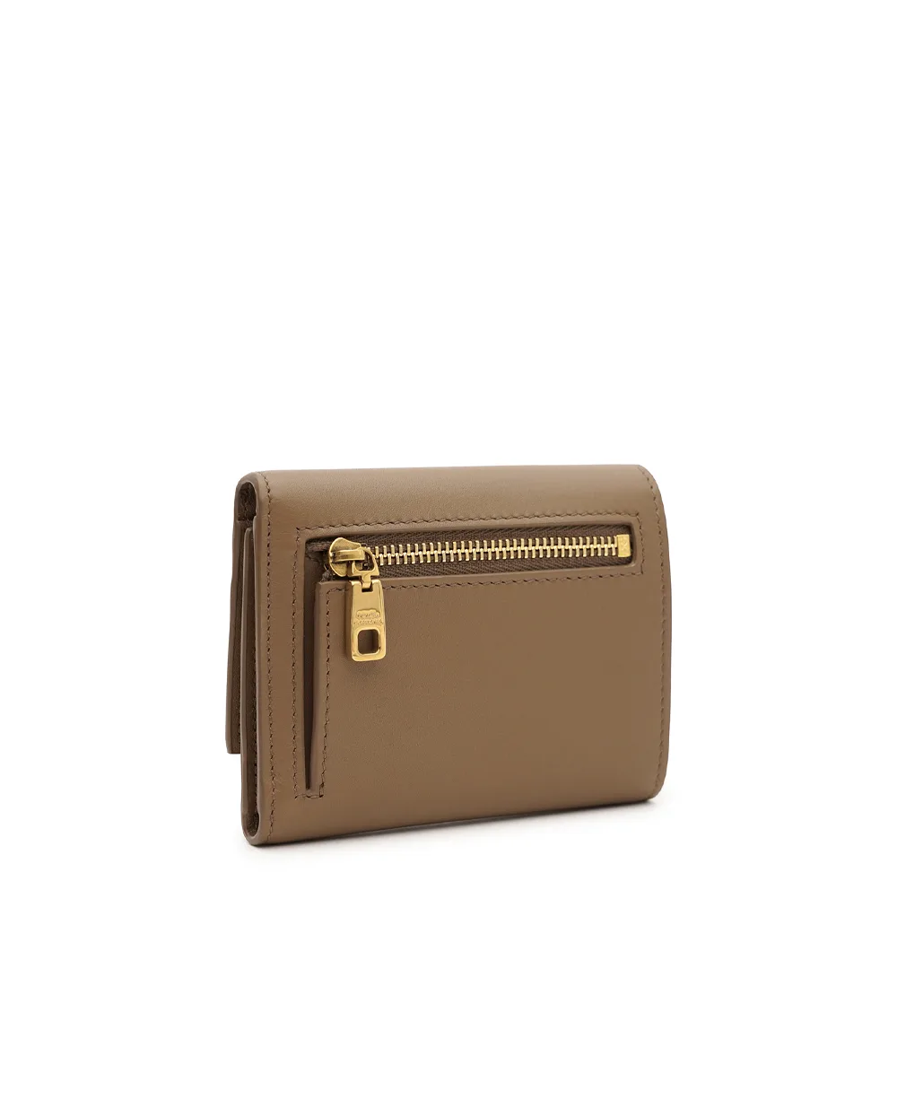 Кошелек из кожи Dolce&Gabbana BI0770-A9S25, коричневый цвет • Купить в интернет-магазине Kameron
