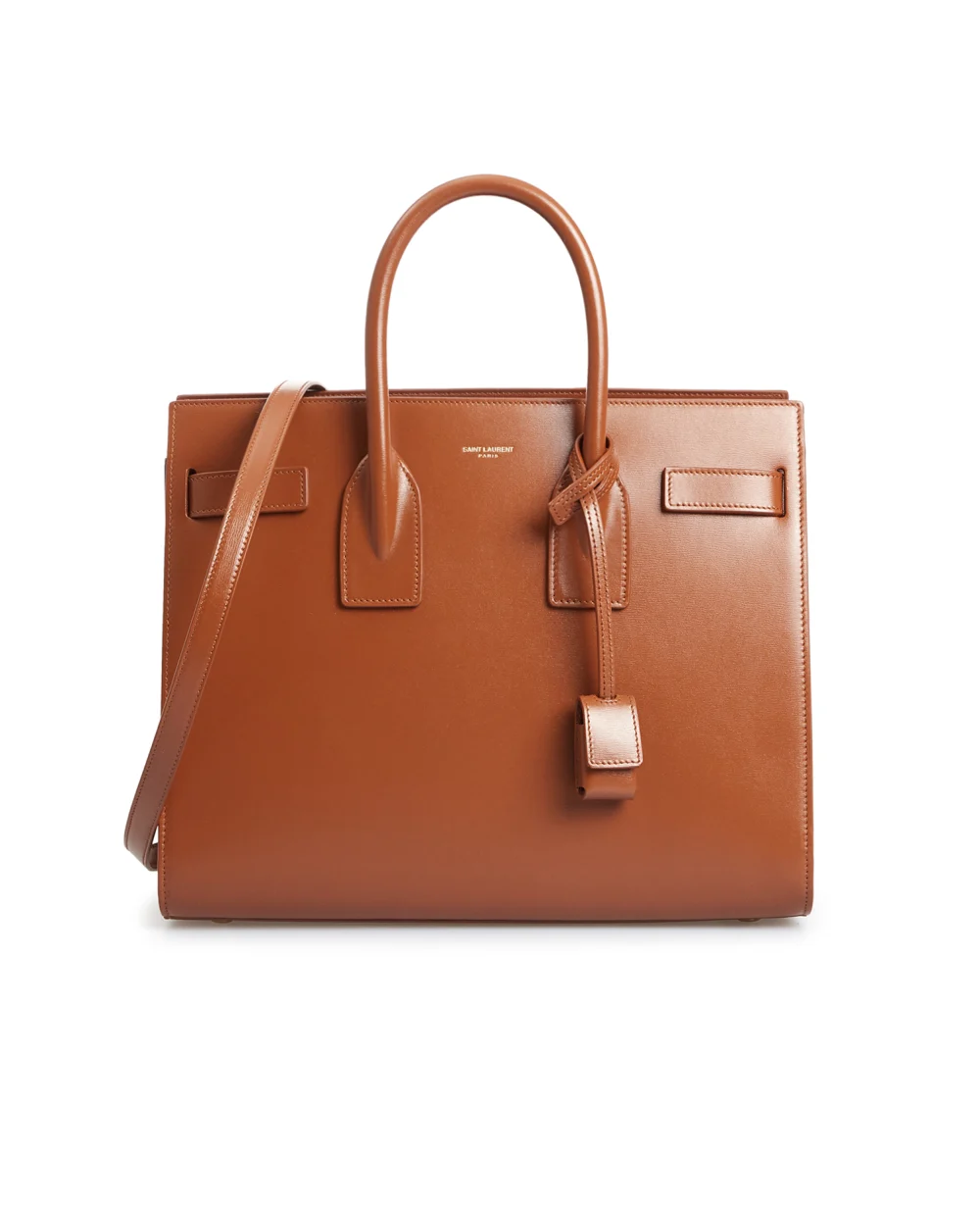 Сумка Sac De Jour Small Saint Laurent 378299-02G9W, рыжий цвет • Купить в интернет-магазине Kameron