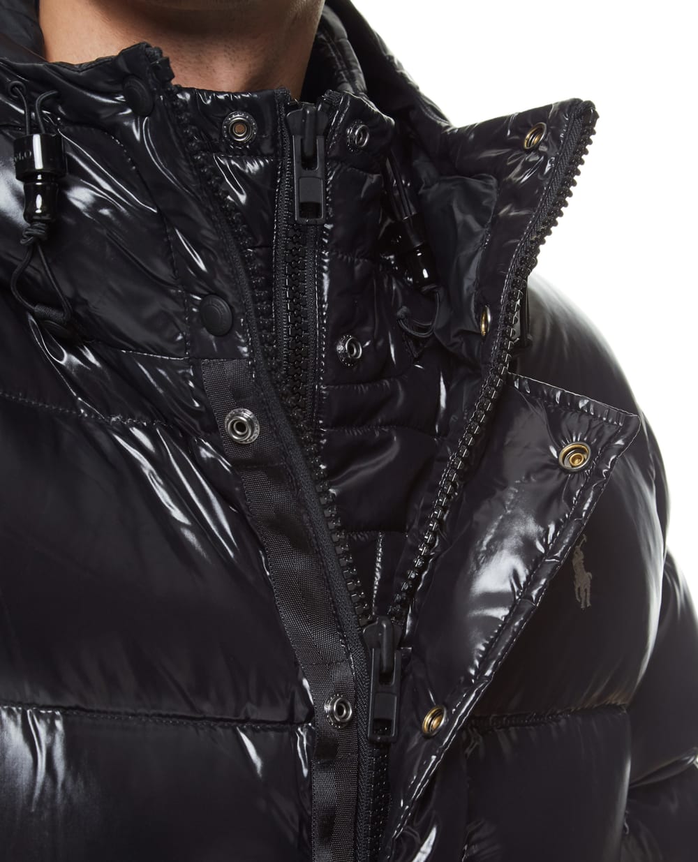 Пуховик Polo Ralph Lauren 710811909002, черный цвет • Купить в интернет-магазине Kameron