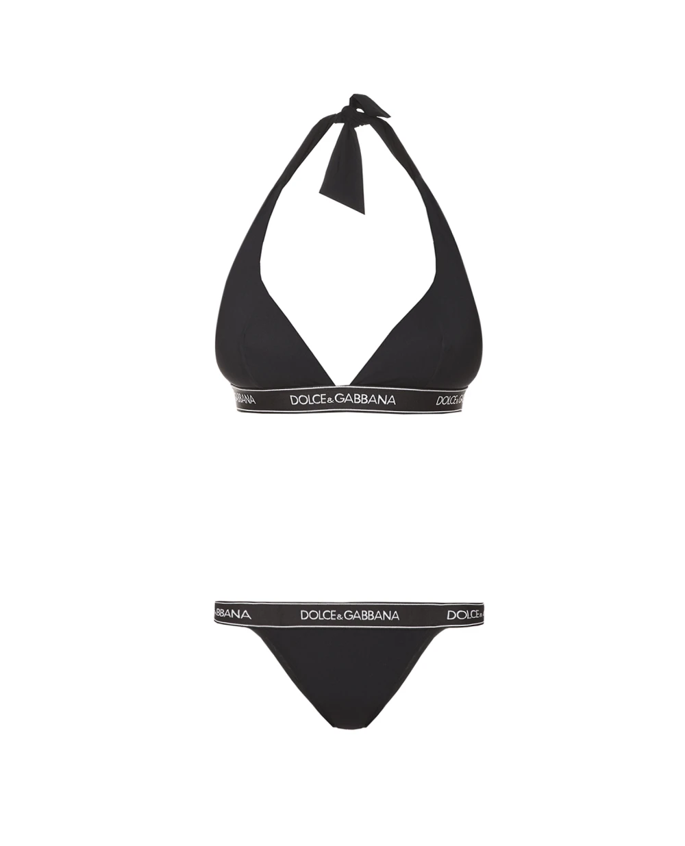 Купальник Dolce&Gabbana O8A85J-FUGA2, черный цвет • Купить в интернет-магазине Kameron