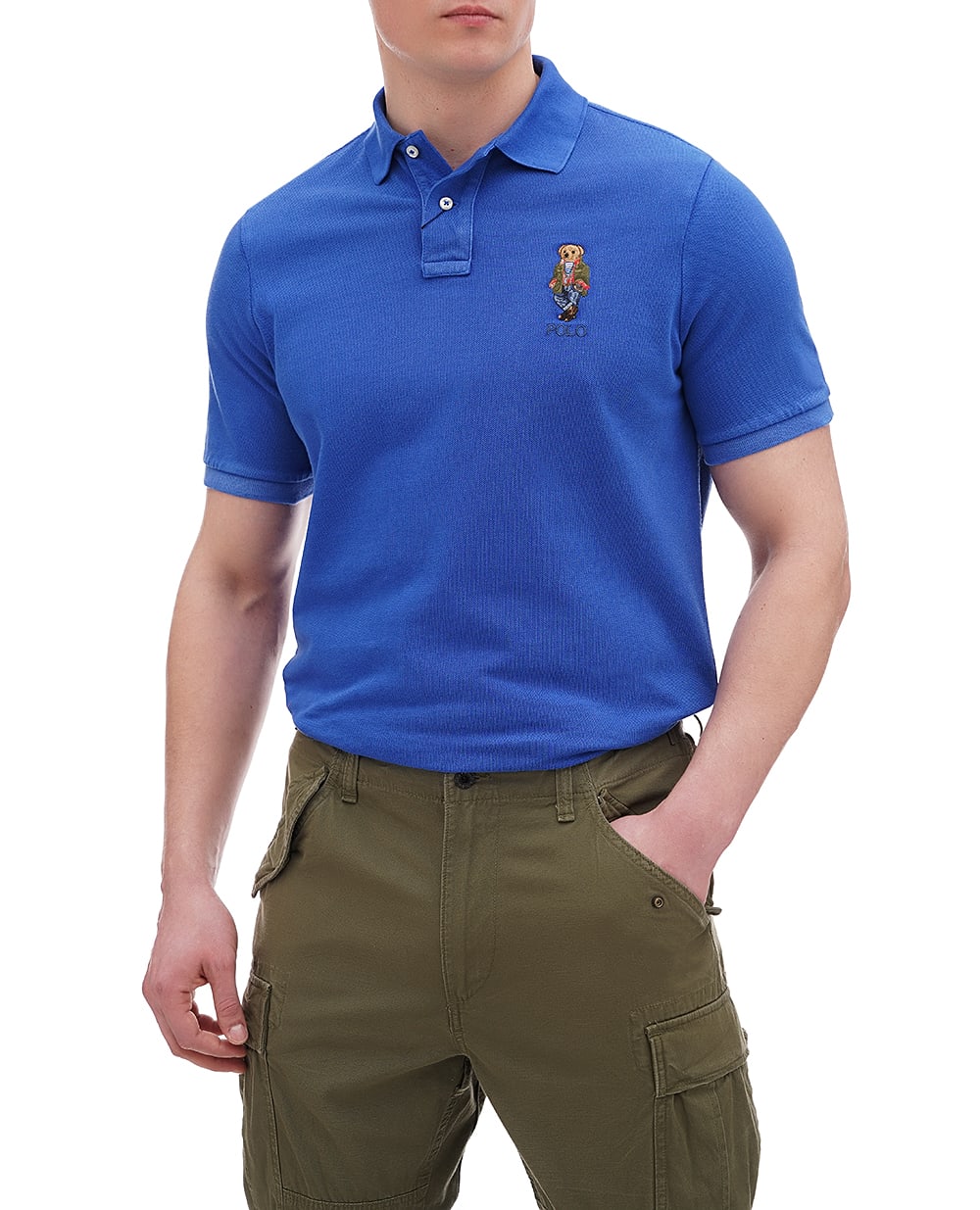 Поло Polo Bear Polo Ralph Lauren 710958188001, синий цвет • Купить в интернет-магазине Kameron