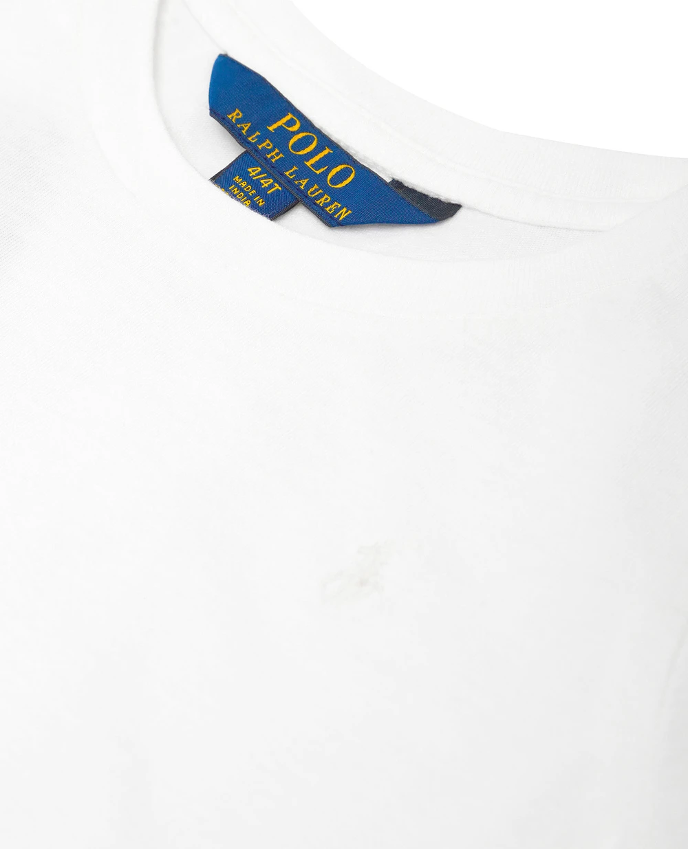 Детская футболка Polo Ralph Lauren Kids 312784210001, белый цвет • Купить в интернет-магазине Kameron