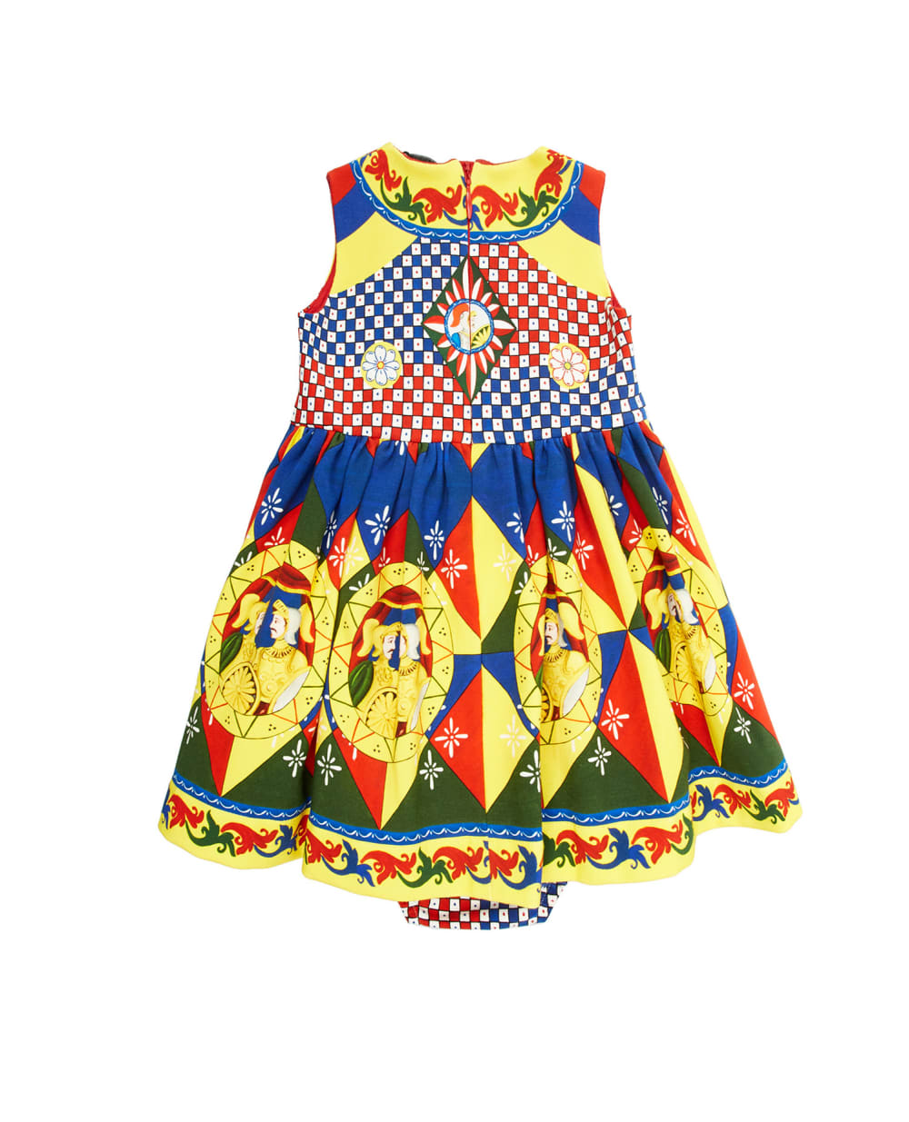 Детское платье Dolce&Gabbana Kids L2JD2H-G7XKY-, разноцветный цвет • Купить в интернет-магазине Kameron