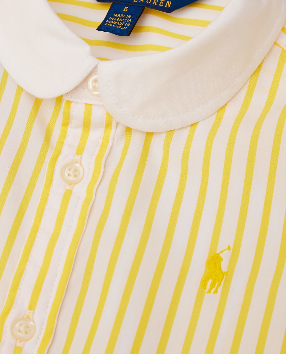 Платье Polo Ralph Lauren Kids 312833012003, желтый цвет • Купить в интернет-магазине Kameron