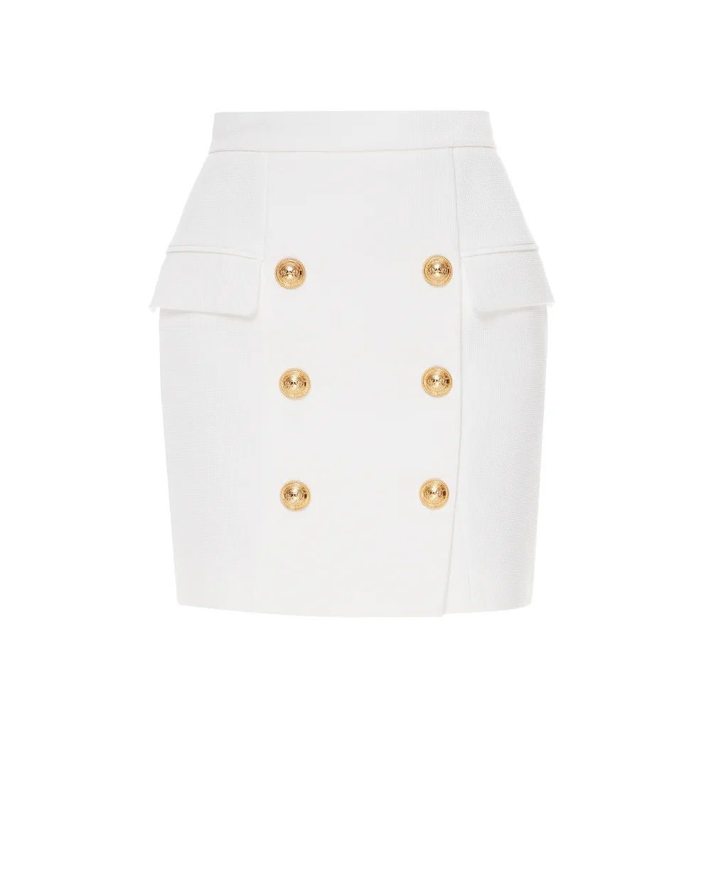 Юбка Balmain VF14004C208, белый цвет • Купить в интернет-магазине Kameron