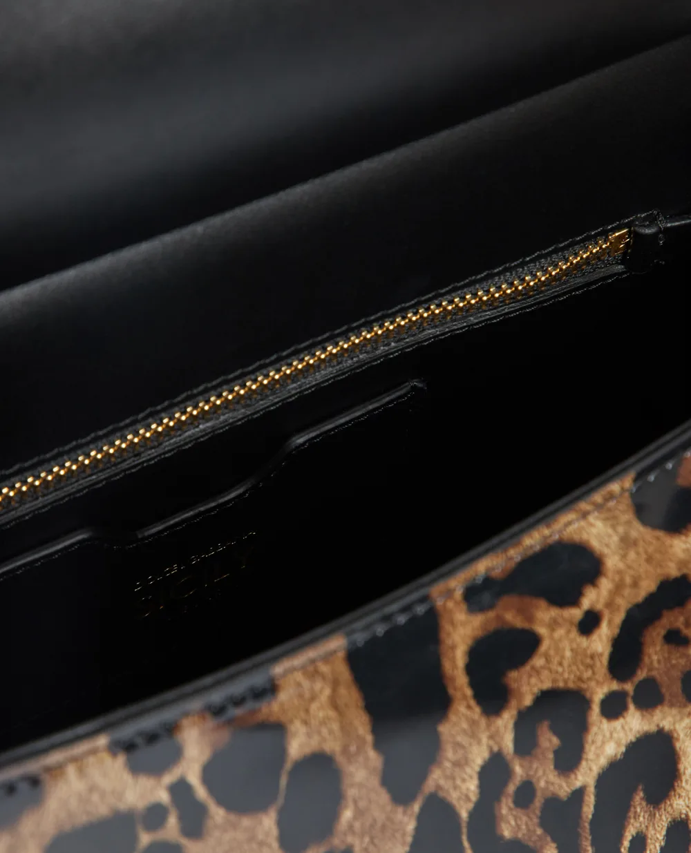 Кожаная сумка Sicily Large Dolce&Gabbana BB6002-AM568, коричневый цвет • Купить в интернет-магазине Kameron