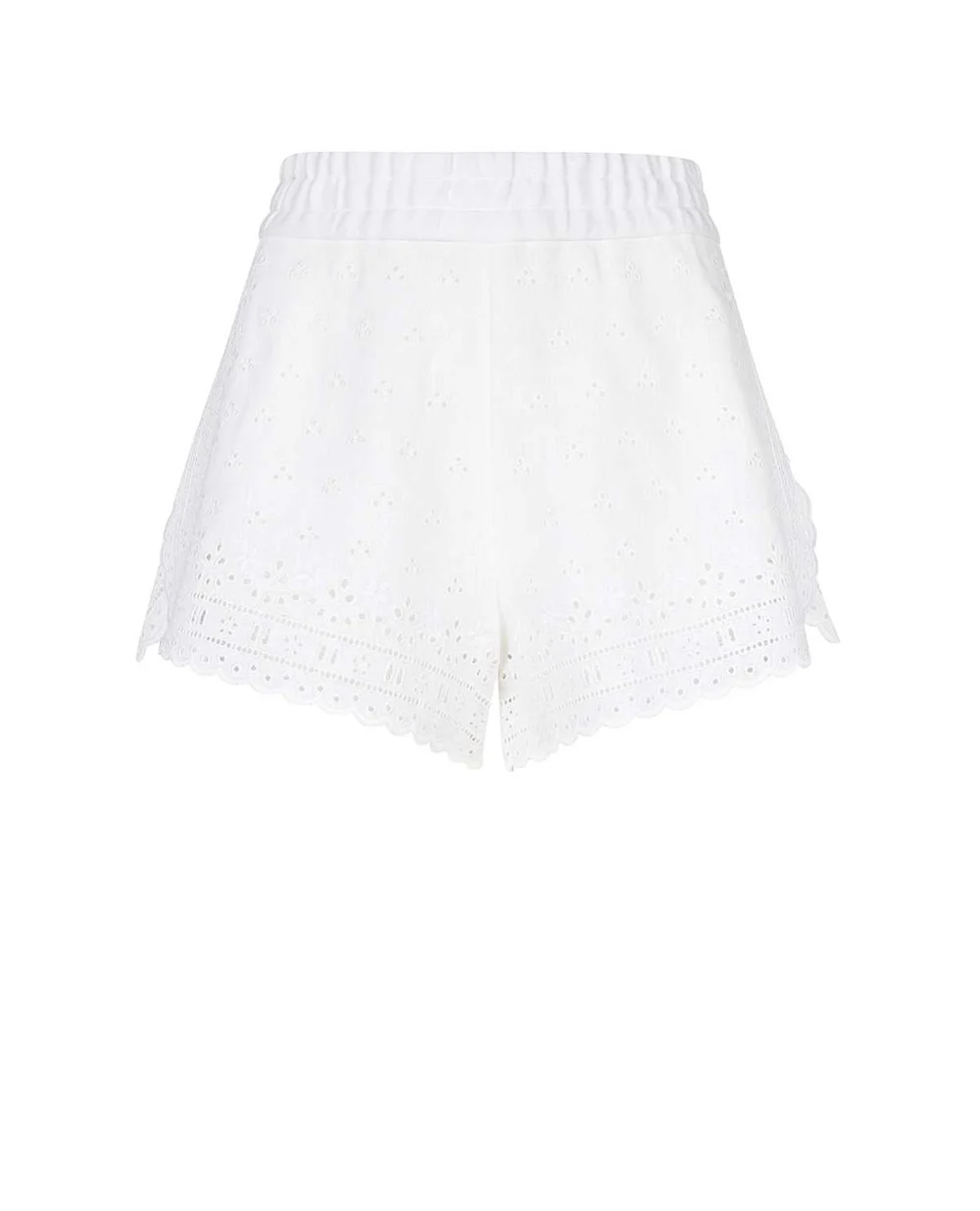 Льняные шорты Dolce&Gabbana FTCEMZ-FU4E3, белый цвет • Купить в интернет-магазине Kameron