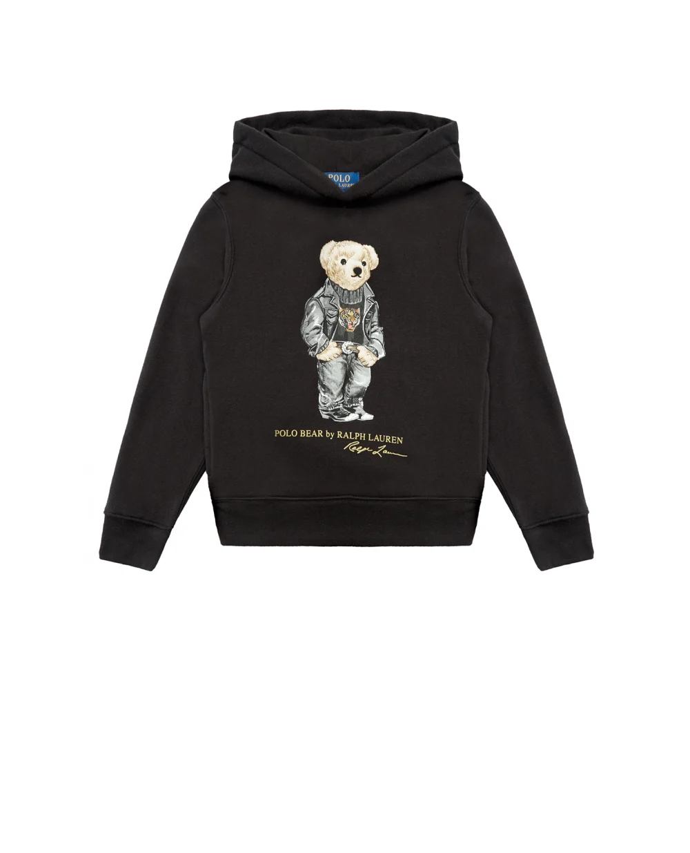 Детское худи Polo Ralph Lauren Kids 323857272001, черный цвет • Купить в интернет-магазине Kameron