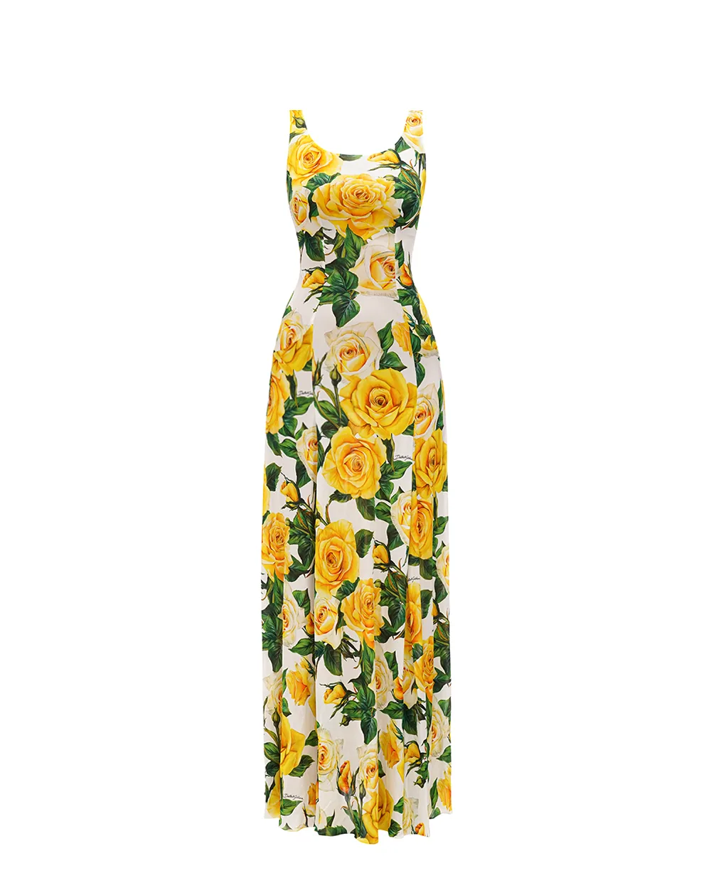 Сукня Dolce&Gabbana F6DAOT-FS8C3, жовтий колір • Купити в інтернет-магазині Kameron