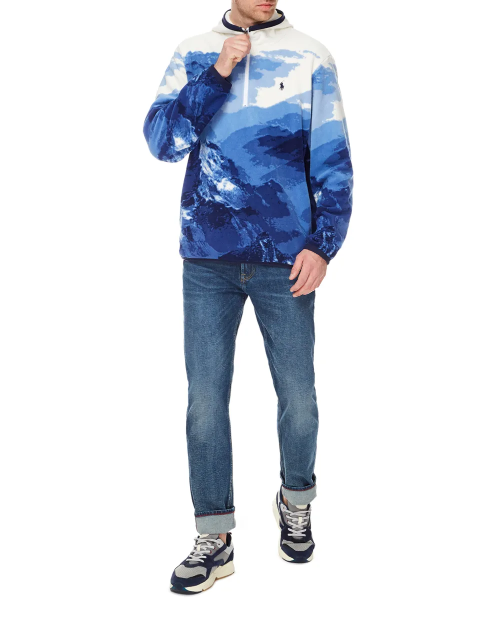 Худи Polo Ralph Lauren 710853347001, разноцветный цвет • Купить в интернет-магазине Kameron